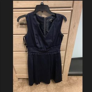 Tahari Navy Dress